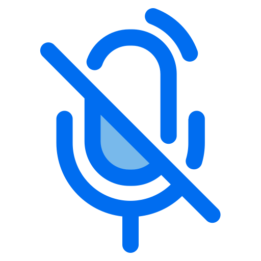 Mic Generic Blue icon
