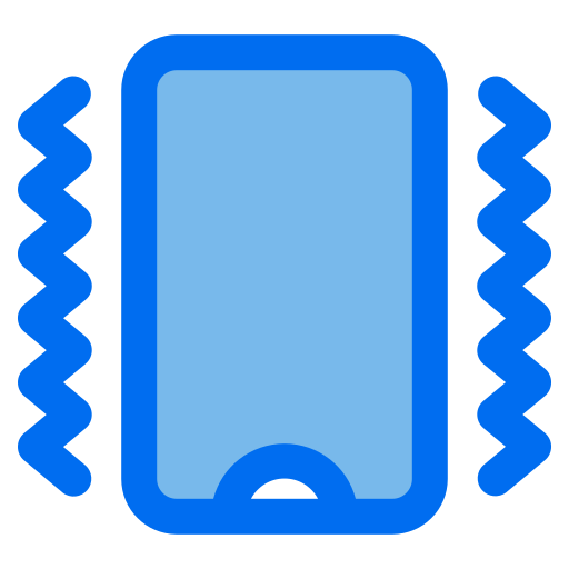 Phone Generic Blue icon