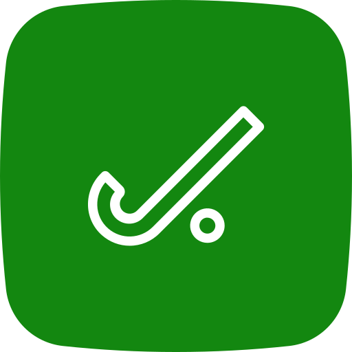 Хоккей на траве Generic Flat иконка