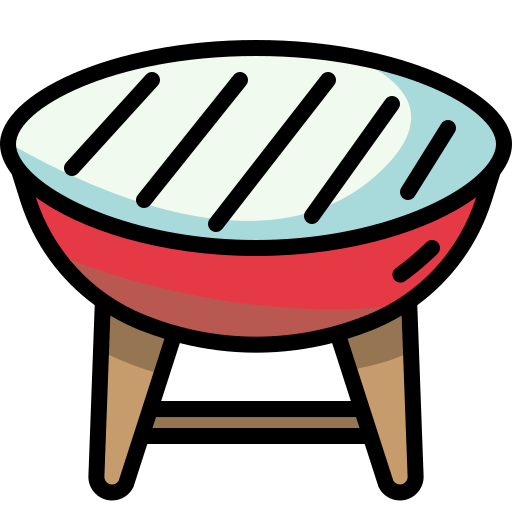 grill Generic Outline Color ikona