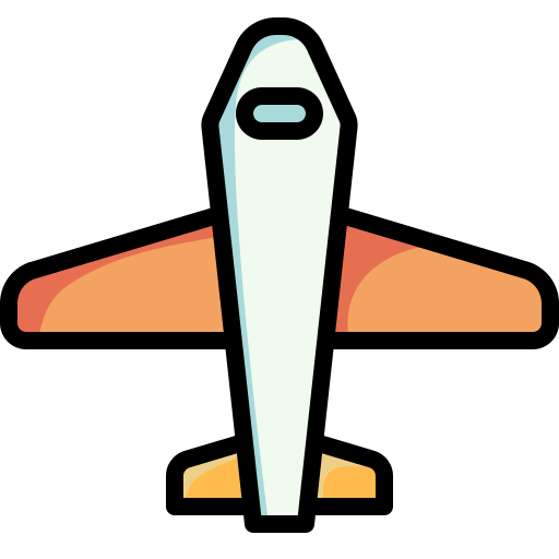 flugzeug Generic Outline Color icon