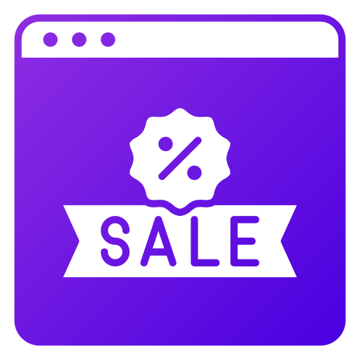 Online sale Generic Flat Gradient icon