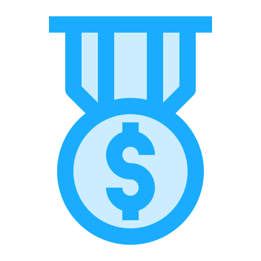 beloning Generic Blue icoon