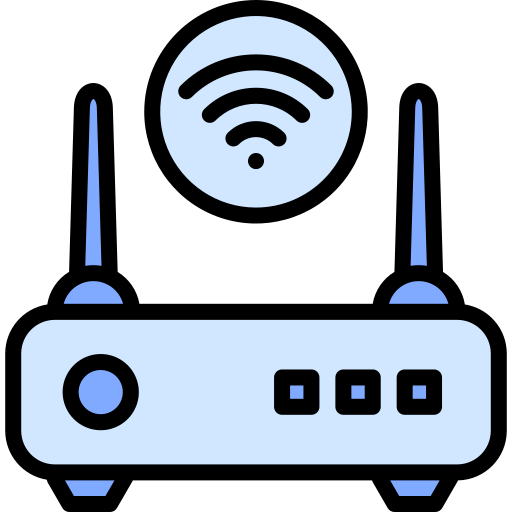 router de wifi Generic Blue icono