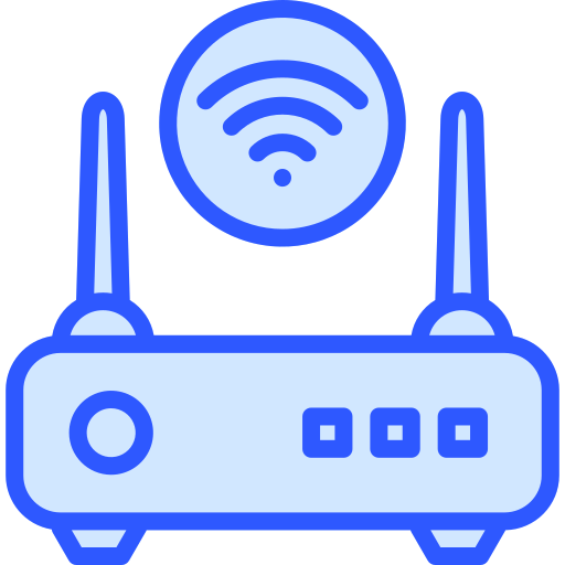 router wifi Generic Blue ikona