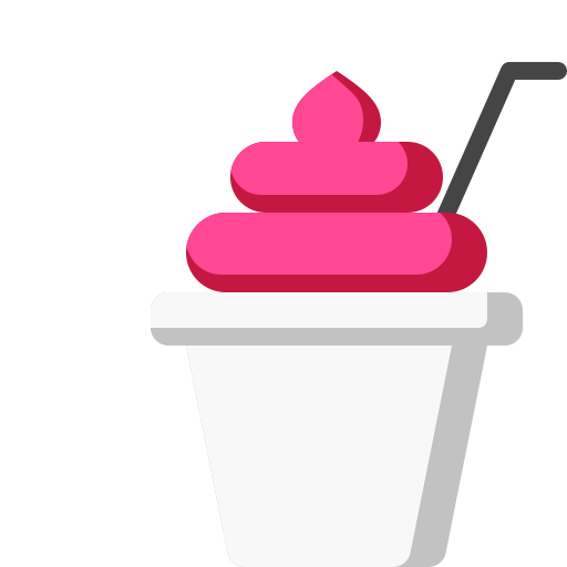 milkshake Generic Flat icoon