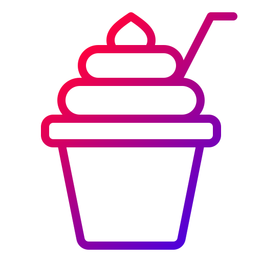 milkshake Generic Gradient icoon