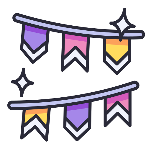 Garland Generic Outline Color icon