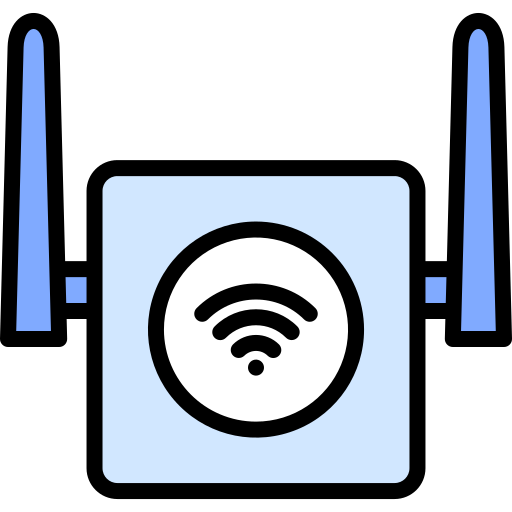 Беспроводной маршрутизатор Generic Blue иконка