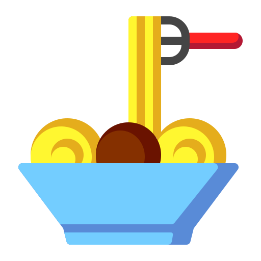 spaghetti Generic Flat icoon
