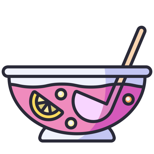 Punch bowl Generic Outline Color icon