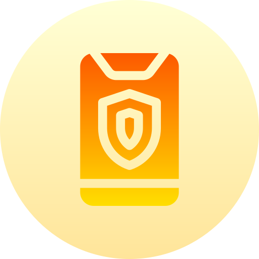 sicherheit Basic Gradient Circular icon