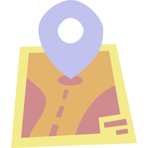 地図 Cartoon Flat icon