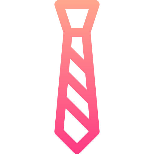 cravatta Basic Gradient Lineal color icona