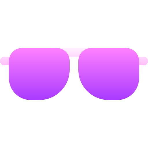 occhiali Basic Gradient Gradient icona