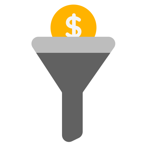 Sales funnel Generic Flat icon