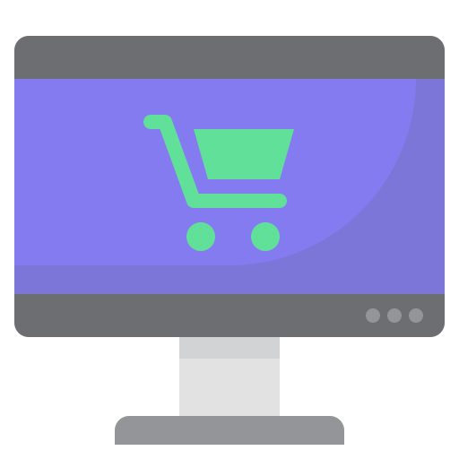 Shopping online Toempong Flat icon