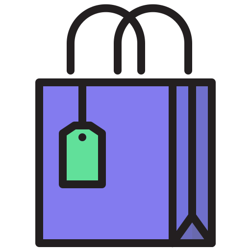 Shopping bag Toempong Lineal color icon