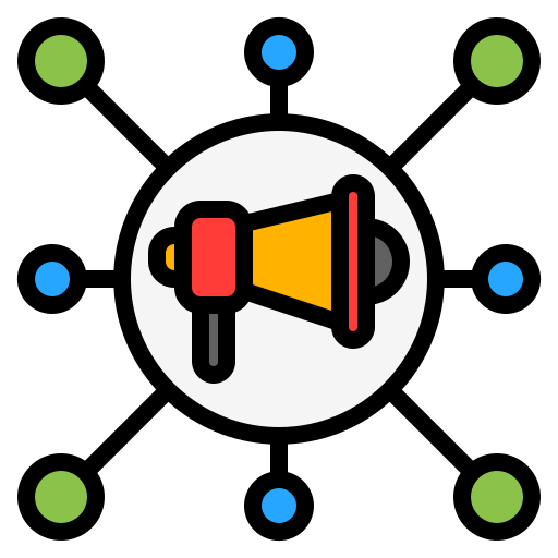 소셜 마케팅 Generic Outline Color icon