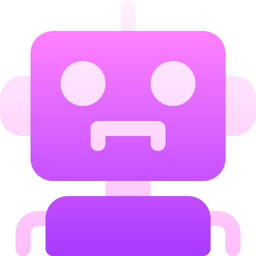 Robot Basic Gradient Gradient icon