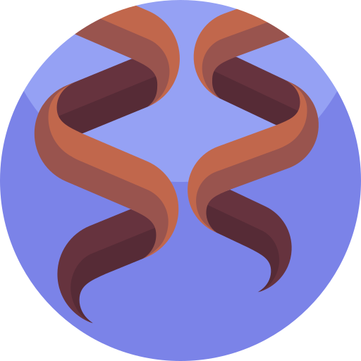 Curl Geometric Flat Circular Flat icon