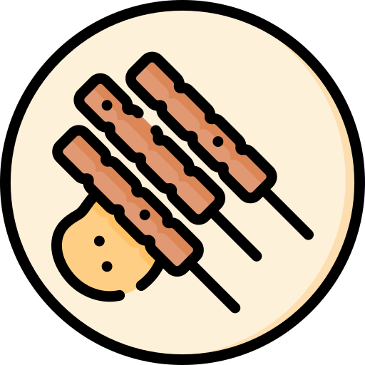 satay Special Lineal color icon