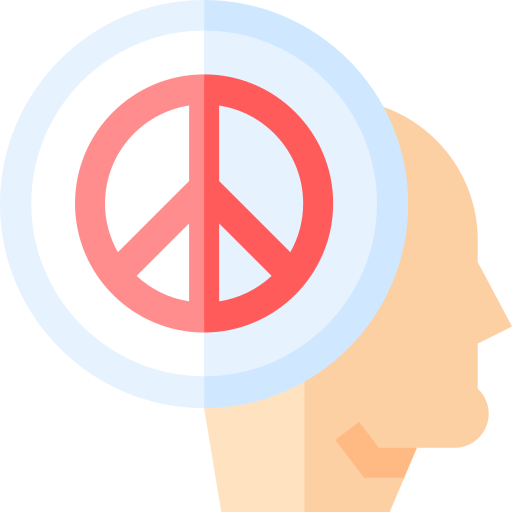 平和的 Basic Straight Flat icon