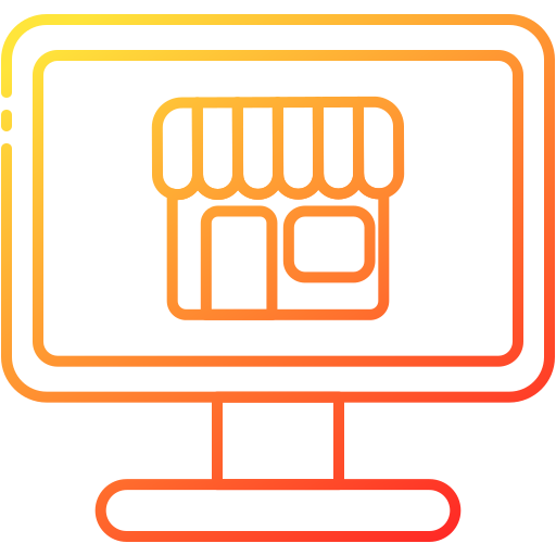 Online shop Generic Gradient icon