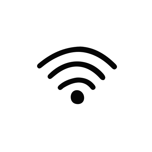 wi-fi Generic Hand Drawn Black ikona