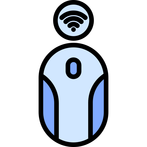 souris d'ordinateur Generic Blue Icône