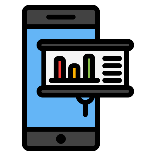 Statistics Generic Outline Color icon