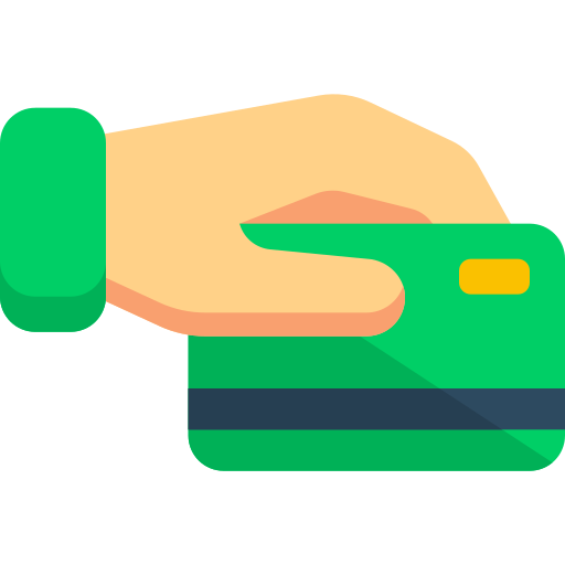kreditkarten zahlung Generic Flat icon