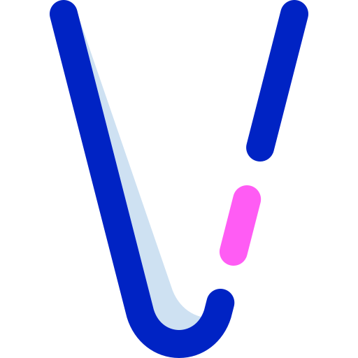 letra v Super Basic Orbit Color icono