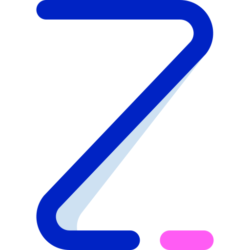 文字z Super Basic Orbit Color icon