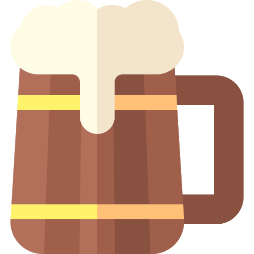 Beer Basic Rounded Flat icon