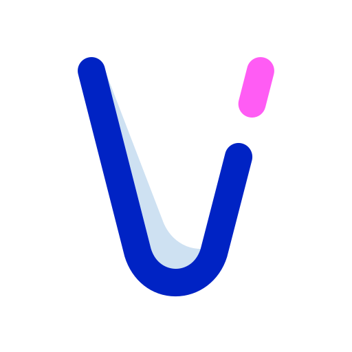 lettre v Super Basic Orbit Color Icône