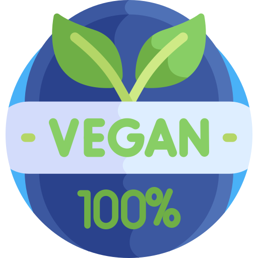 vegan Detailed Flat Circular Flat icon
