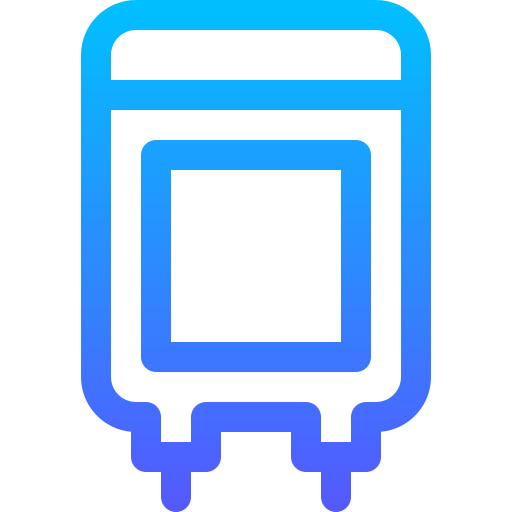 Blood bag Basic Gradient Lineal color icon