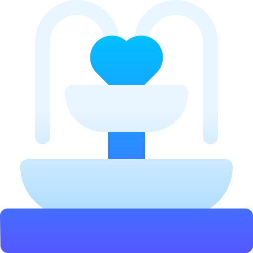 Fountain Basic Gradient Gradient icon