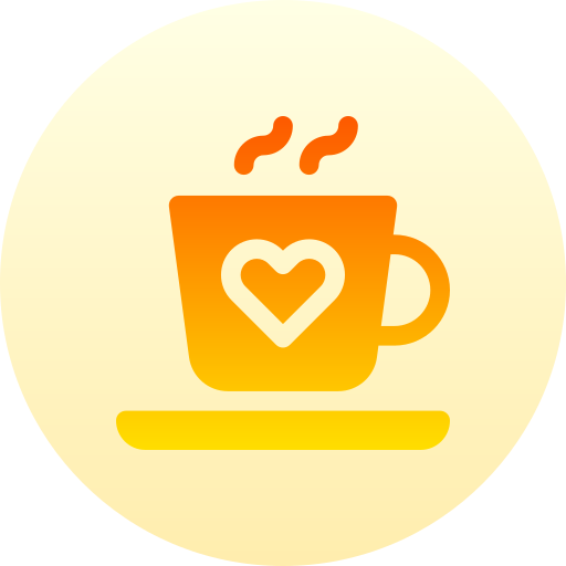 Cup Basic Gradient Circular icon