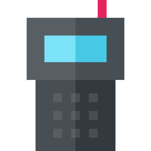 walkie-talkie Basic Straight Flat icon