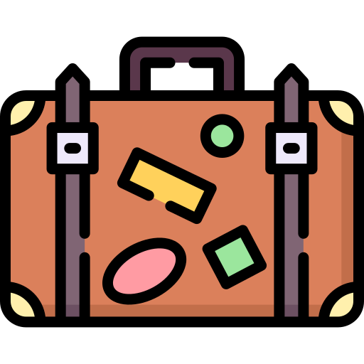 Travel bag Special Lineal color icon