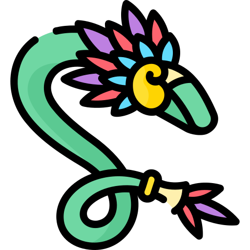 quetzalcoatl Special Lineal color ikona