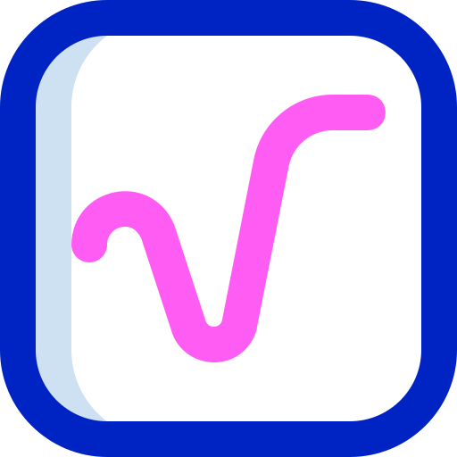 平方根 Super Basic Orbit Color icon