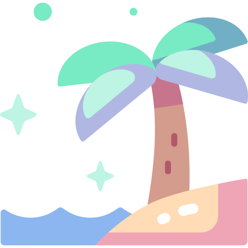 ビーチ Special Candy Flat icon
