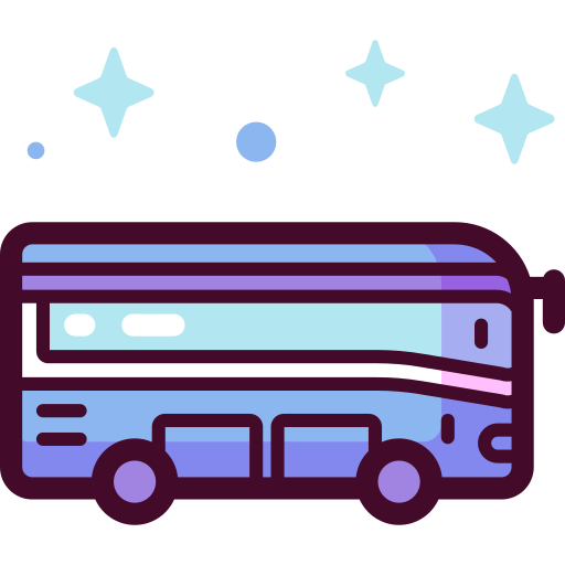 bus Special Candy Lineal color icon