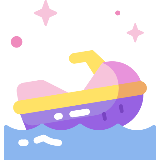 jetski Special Candy Flat icoon