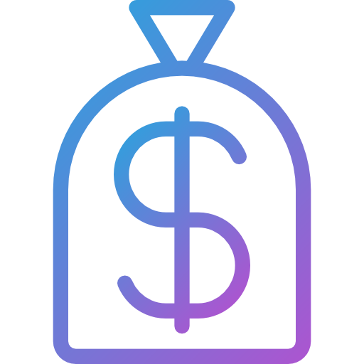 Money bag Dreamstale Gradient icon