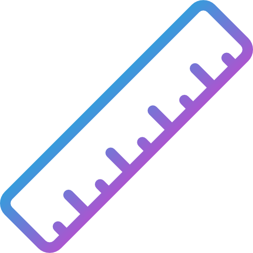 Ruler Dreamstale Gradient icon