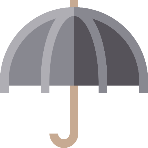 sombrilla Basic Straight Flat icono